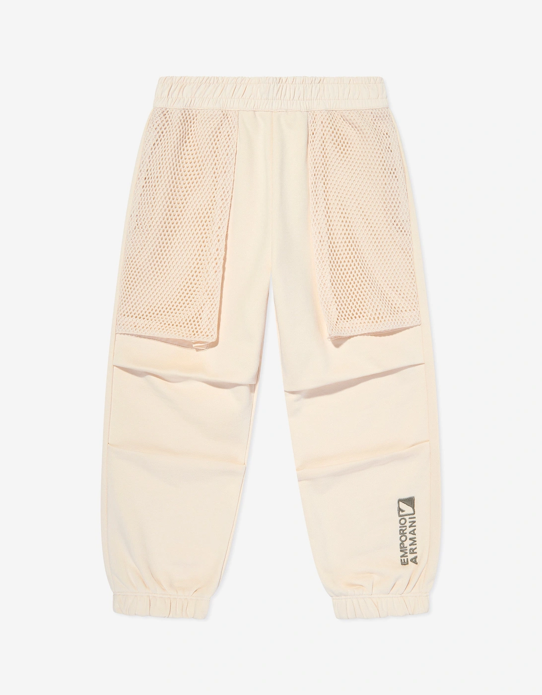 Boys Cotton Trousers in Beige, 5 of 4