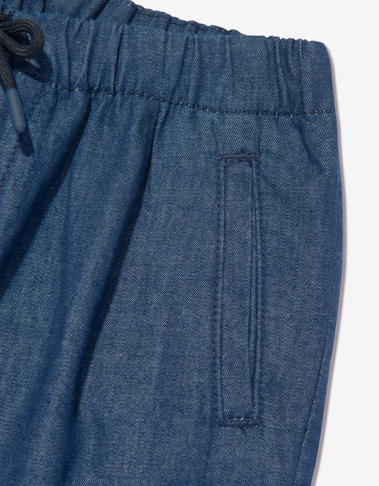Boys Denim Trousers in Blue