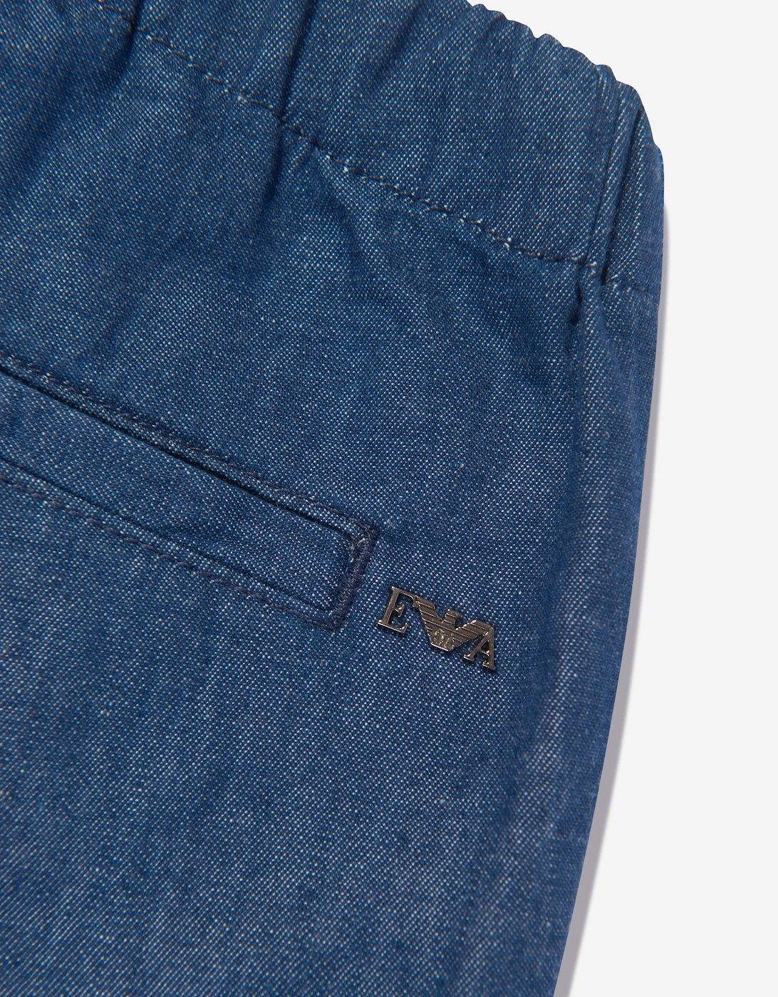 Boys Denim Trousers in Blue