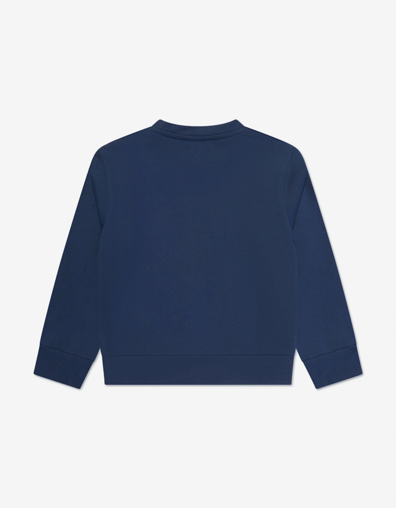 Boys Logo Sweatshirt in Blue