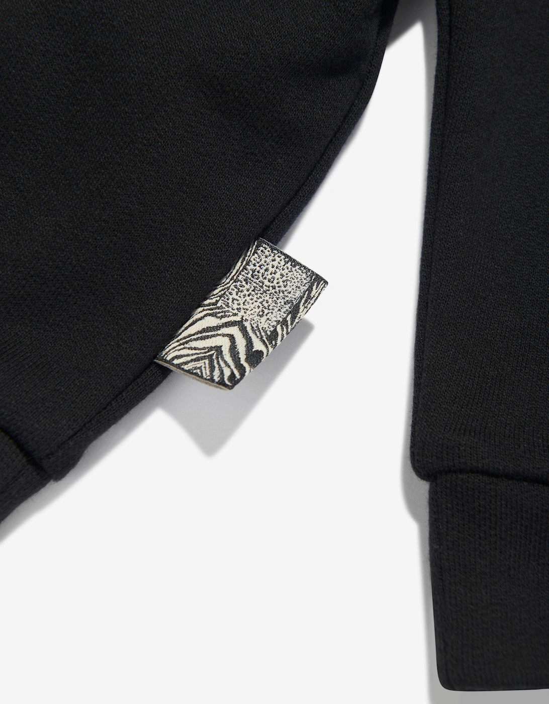 Boys Tiger Hoodie in Black