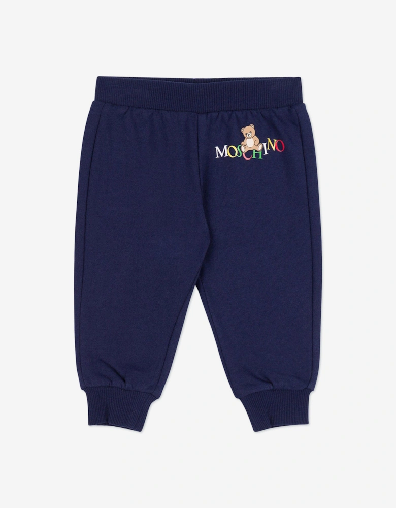 Baby Teddy Bear Logo Tracksuit in Navy
