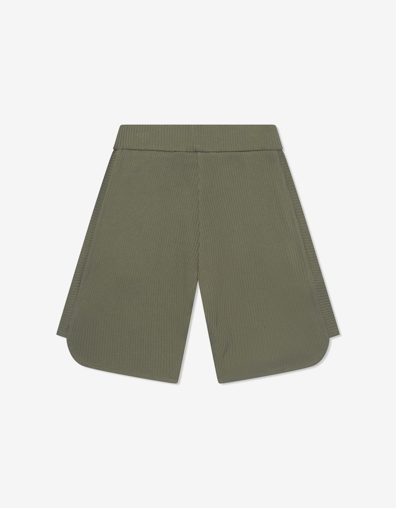 Boys Logo Shorts in Green