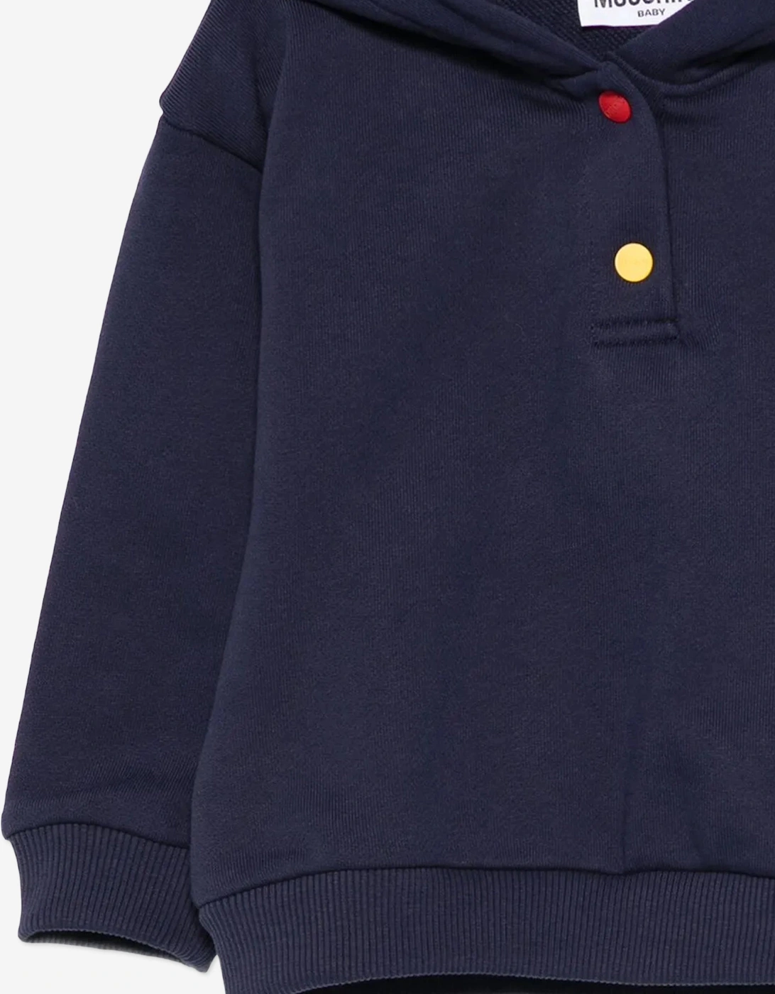 Baby Bear Logo Hoodie in Navy