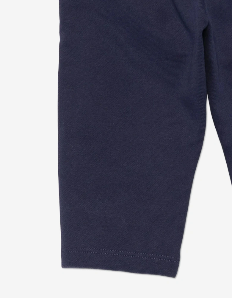 Baby Bear Logo Joggers in Navy