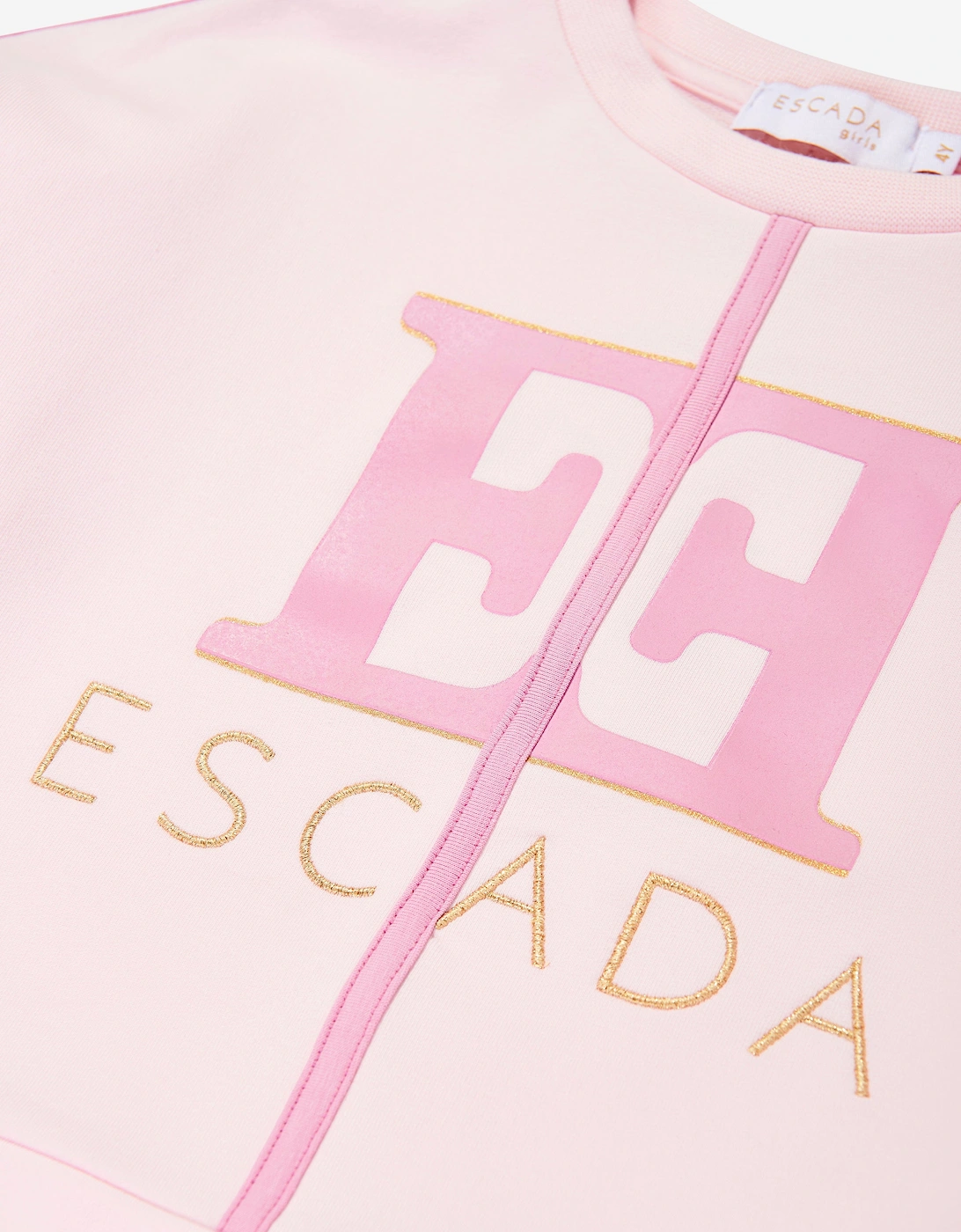 Girls Logo Sweatshirt in Pink
