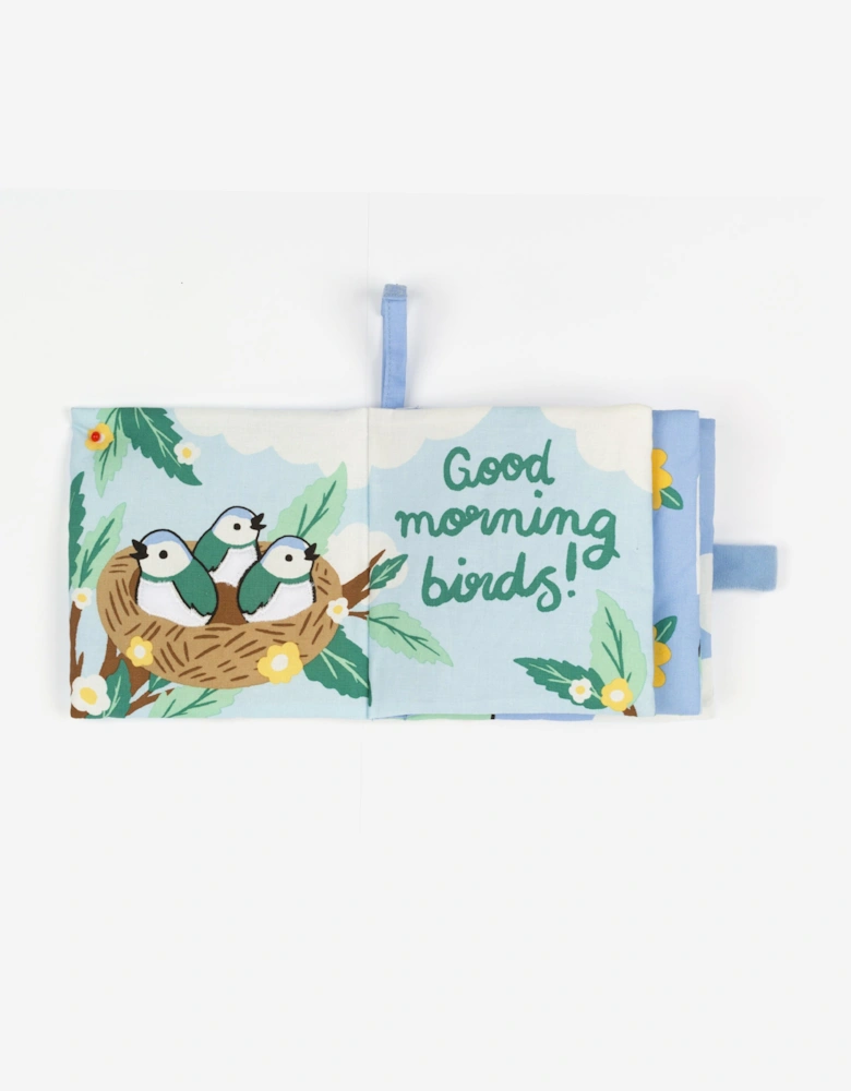 Hello Sun Fabric Book in Blue