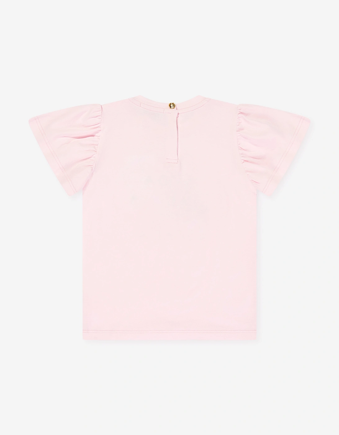 Girls Logo Print T-Shirt in Pink
