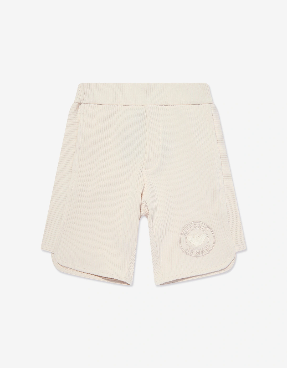Boys Logo Shorts in Beige, 5 of 4