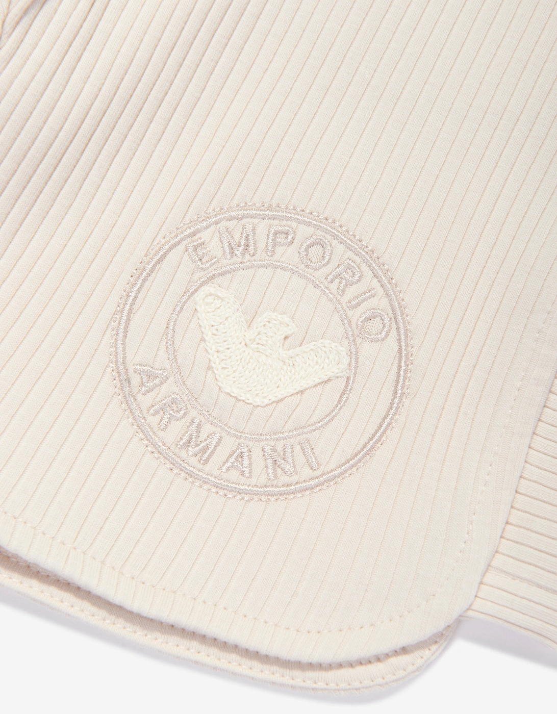 Boys Logo Shorts in Beige