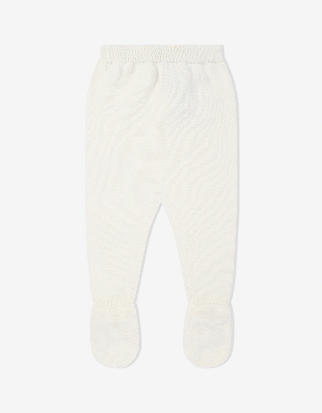 Baby Knitted 4 Piece Babygrow Set in Ivory
