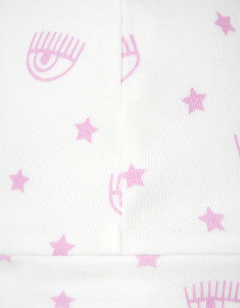 Baby Girls Hat in White
