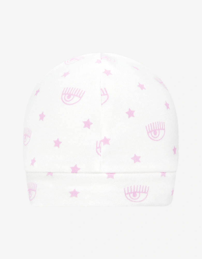 Baby Girls Hat in White