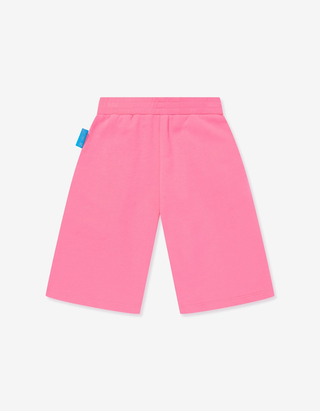 Girls Smurfette Logo Shorts in Pink