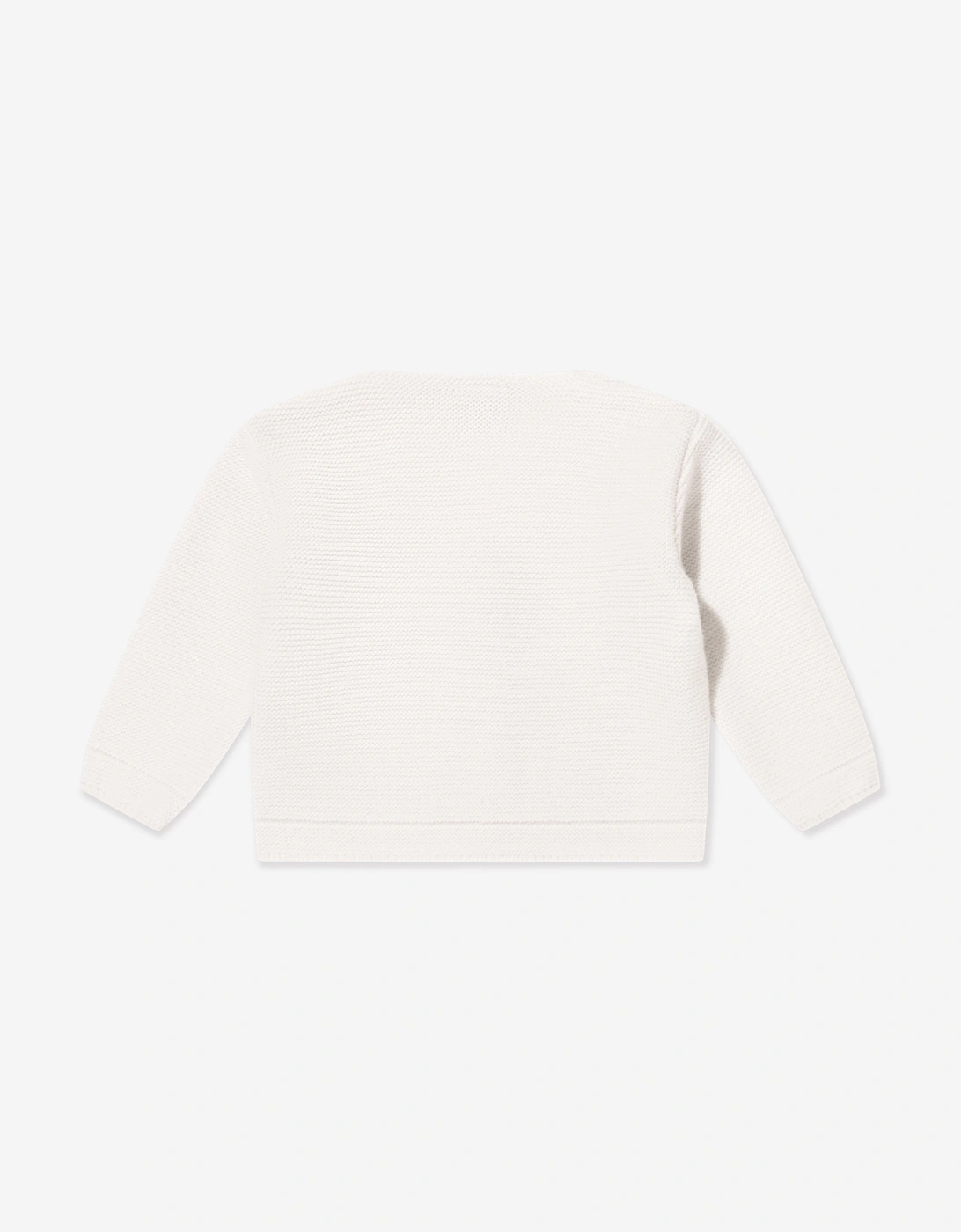 Baby Boys Knitted Cardigan in Ivory