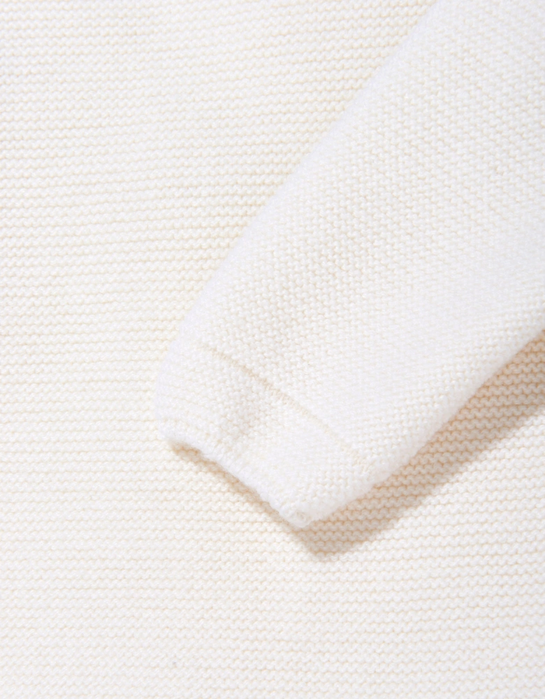 Baby Boys Knitted Cardigan in Ivory