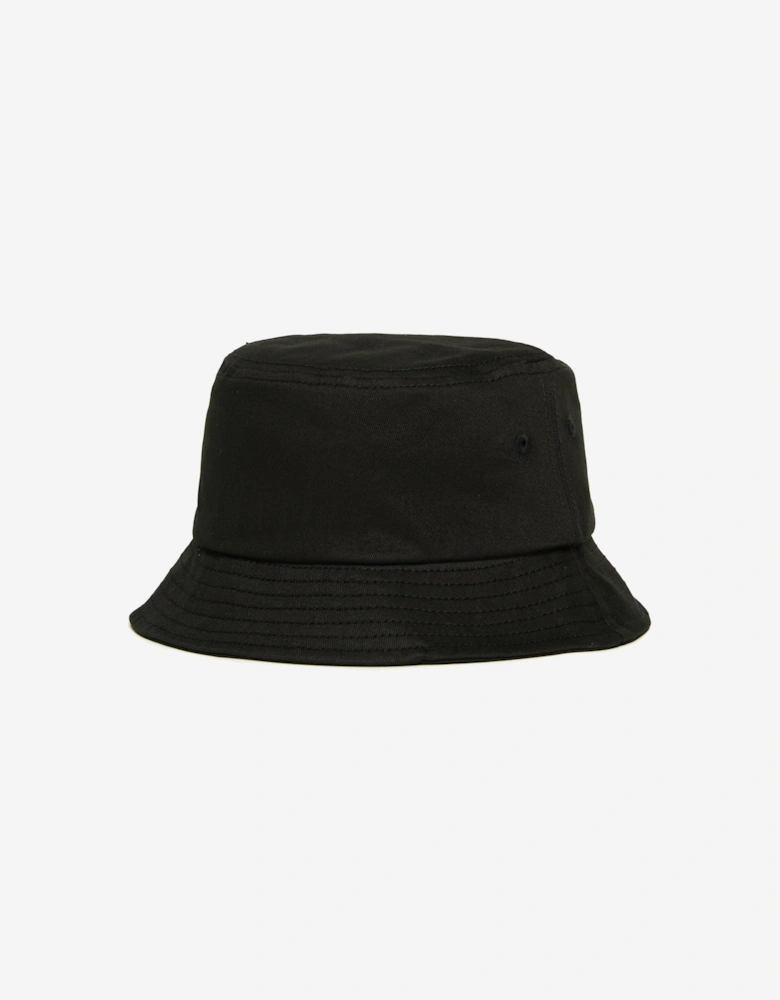 Kids Oval D Logo Bucket Hat in Black