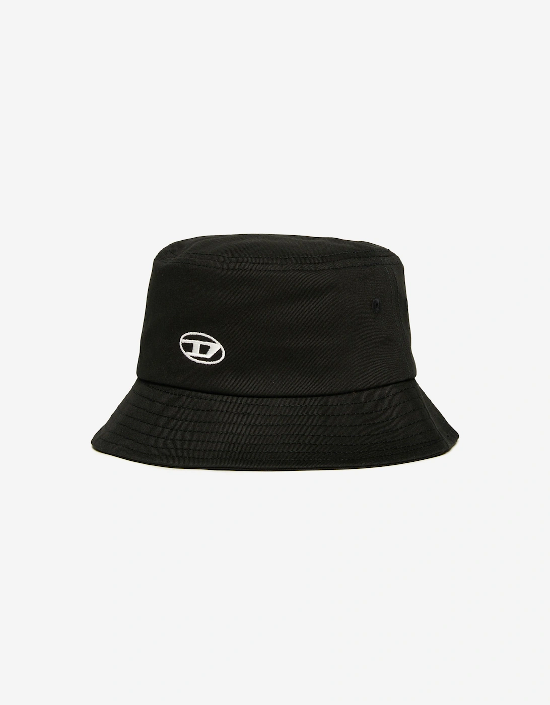 Kids Oval D Logo Bucket Hat in Black, 5 of 4