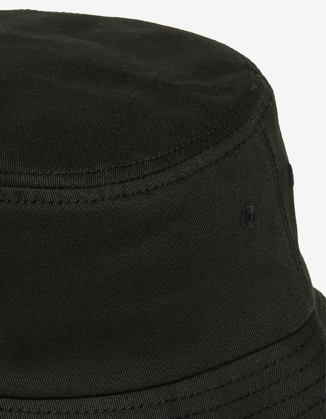 Kids Oval D Logo Bucket Hat in Black