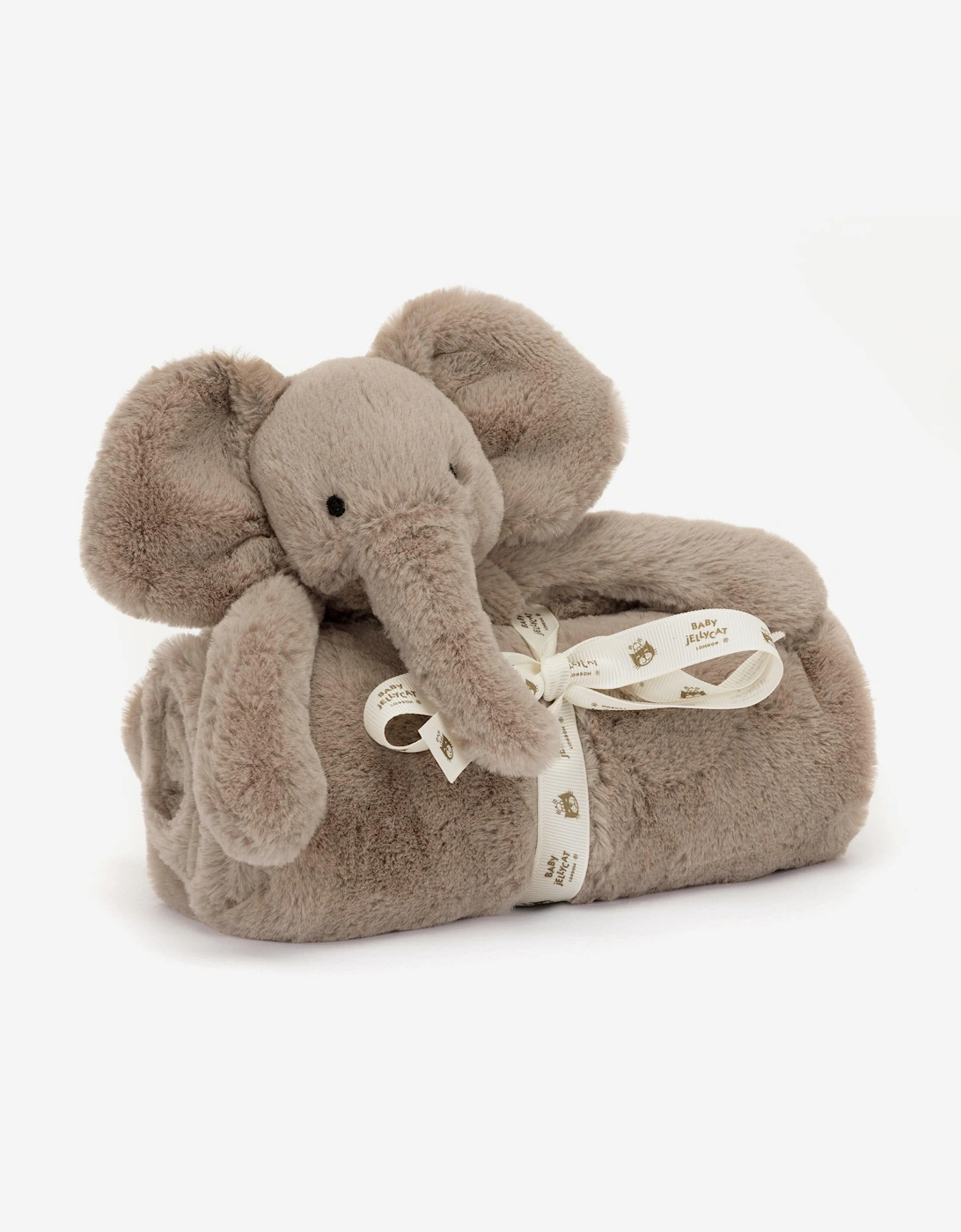 Girl's Jellycat Smudge Elephant Blanket in Grey (70 CM) - Size: ONE size,