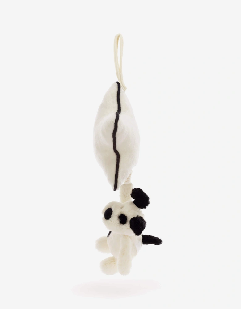 Bashful Puppy Musical Pull in White (30 CM)