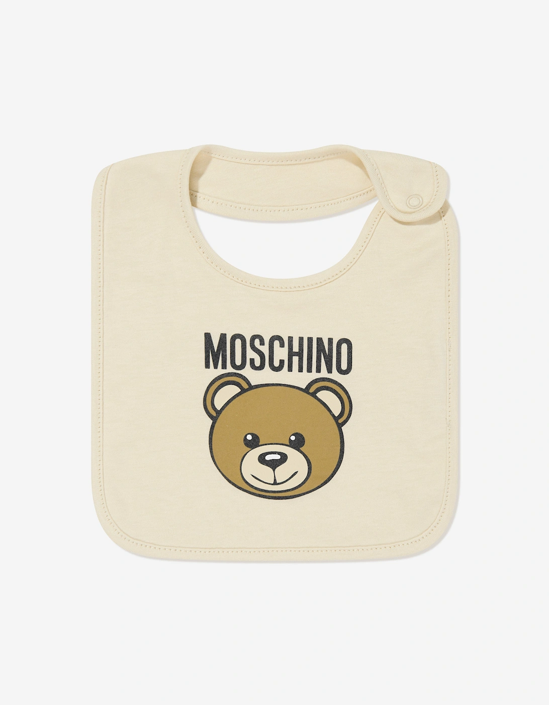 Baby Bear Logo Babygrow Set in Beige