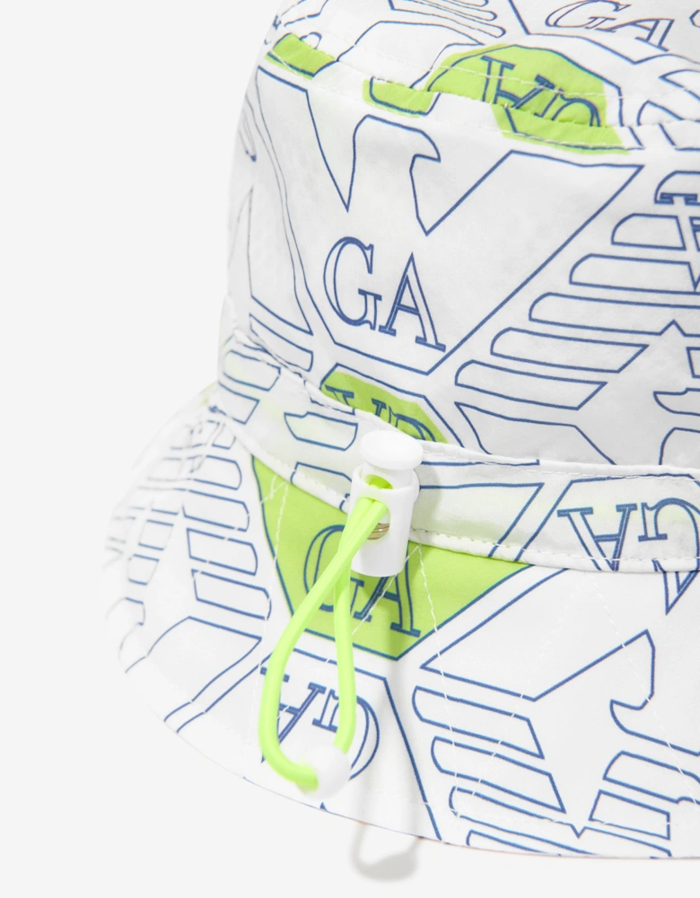 Boys Logo Bucket Hat in Multicolour