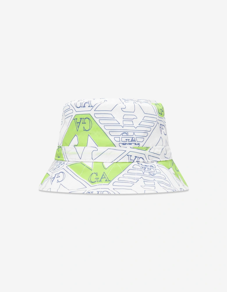 Boys Logo Bucket Hat in Multicolour