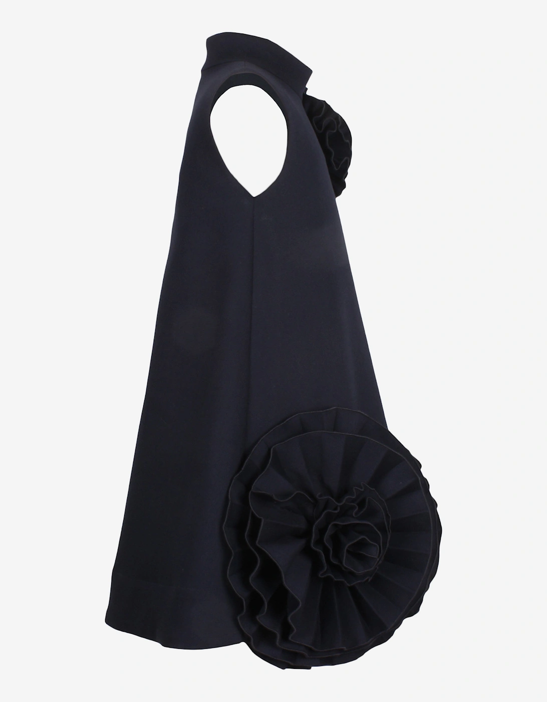 Girls Cupcake Dress in Navy