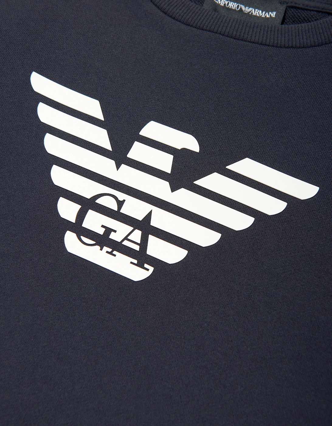 Boys Logo Sweatshirt in Navy