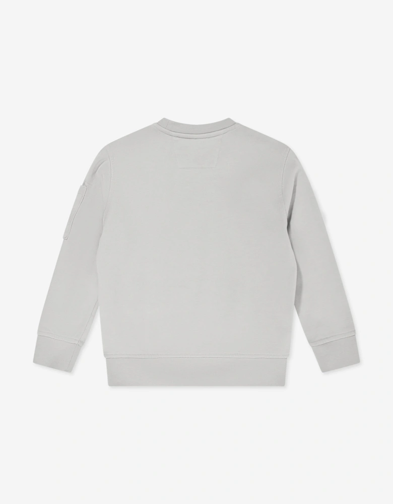 C.P. Company Boys Lens Sweatshirt in Grey