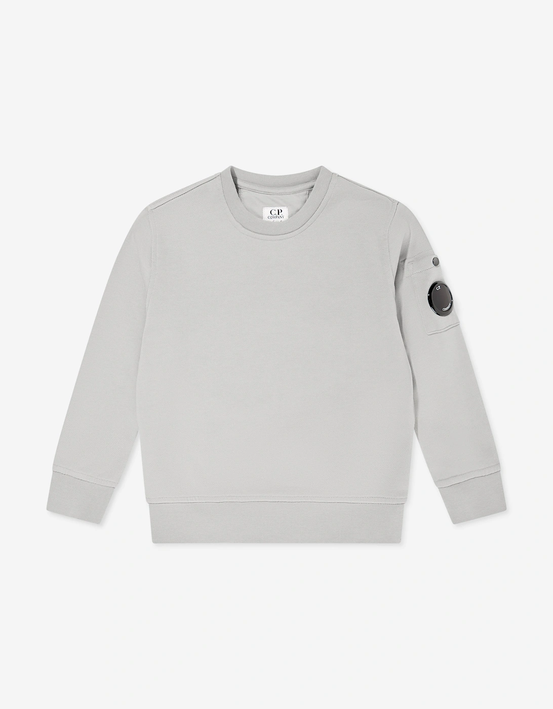 C.P. Company Boys Lens Sweatshirt in Grey, 5 of 4