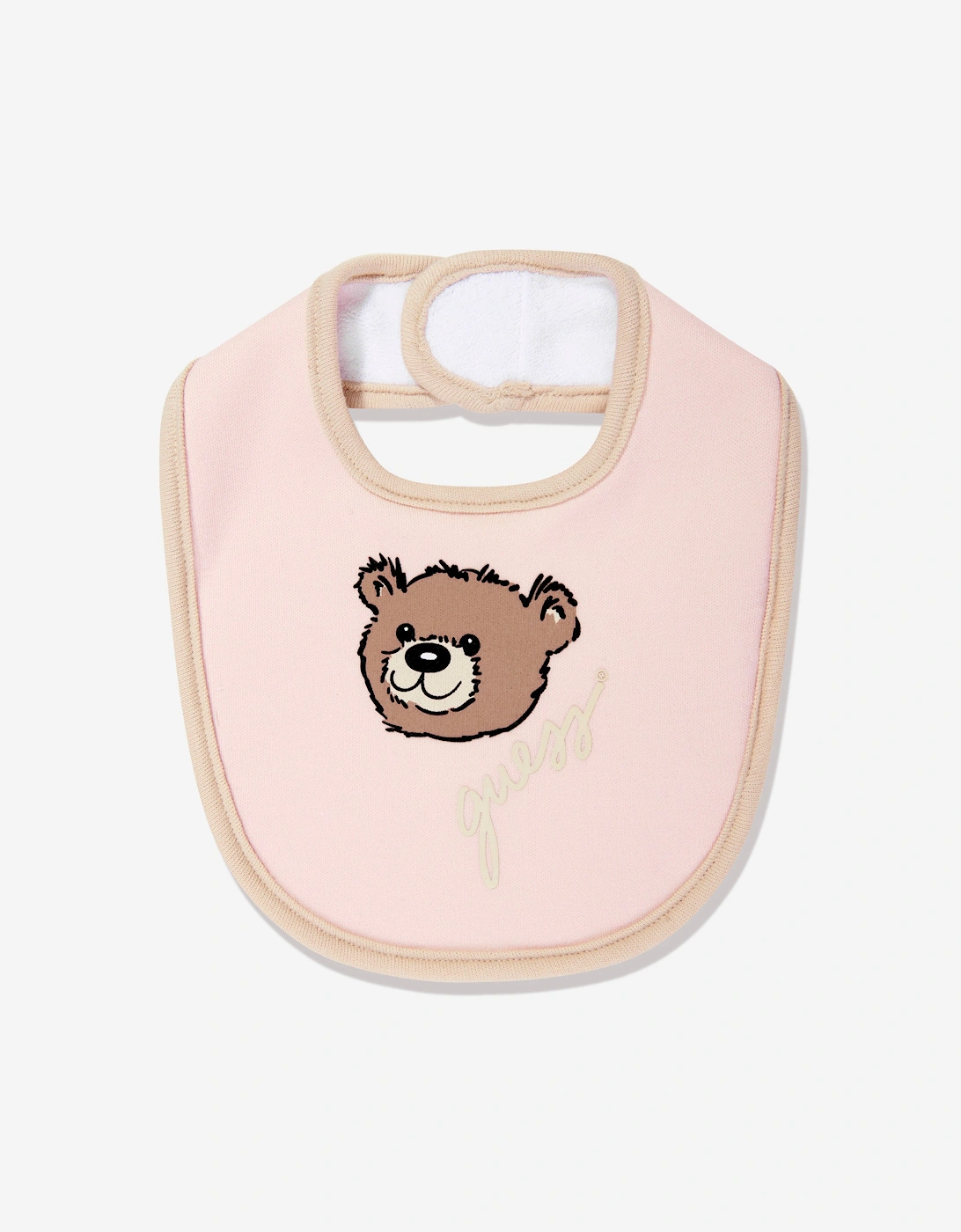 Baby 2 Piece Bib Set in Pink