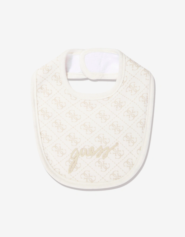 Baby 2 Piece Bib Set in Pink