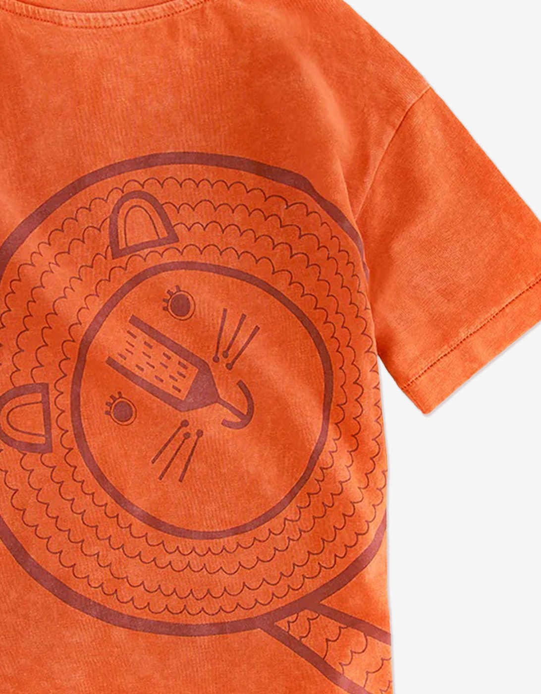 Boys Cub The Lion Adventure Club T-Shirt in Red