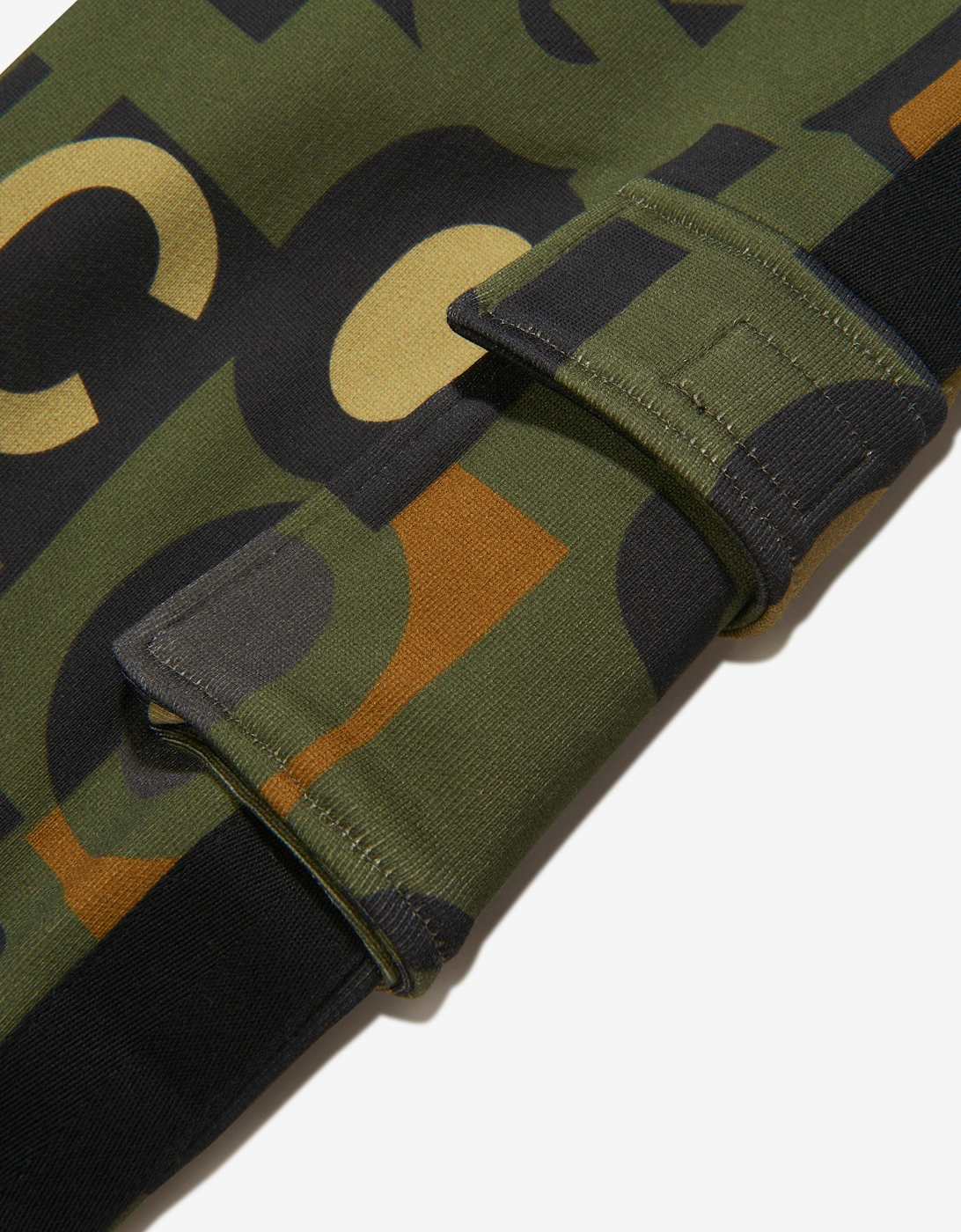 Boys Cotton Logo Miltary Trousers
