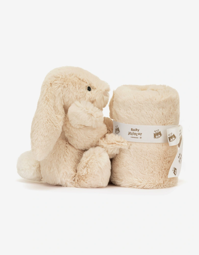 Bashful Luxe Willow Bunny Soother in Ivory (34 CM)