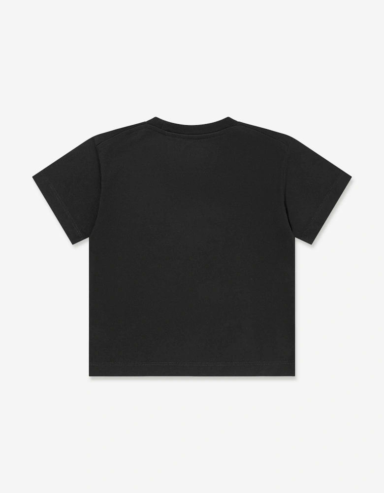 C.P. Company Boys Logo T-Shirt in Black