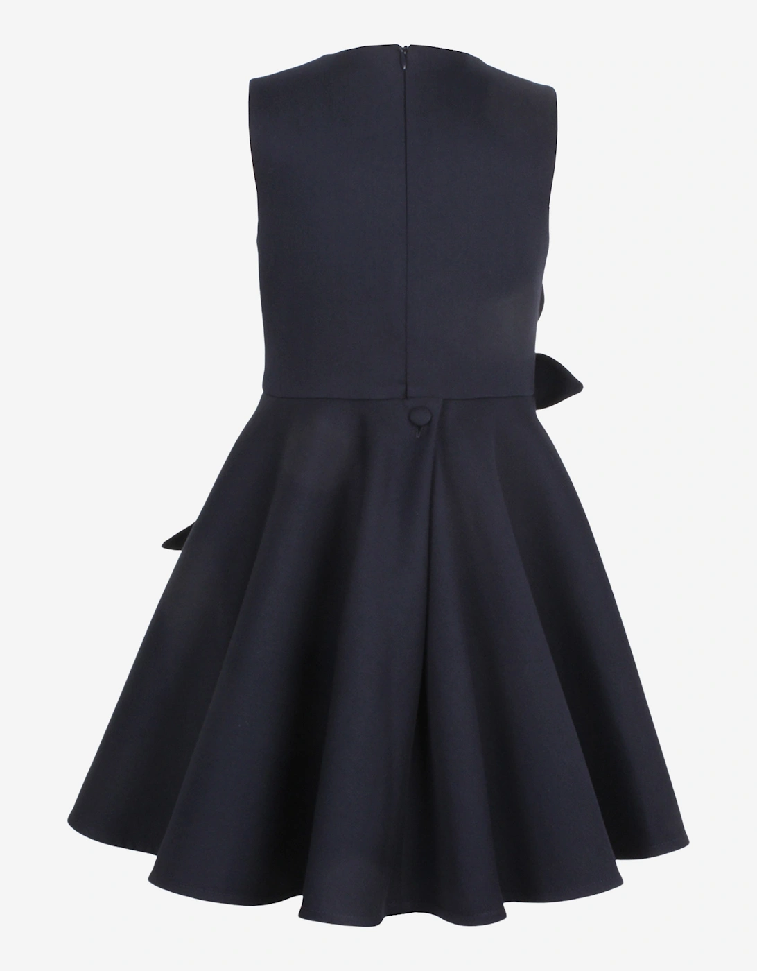 Girls Magnolia Sleeveless Dress in Navy