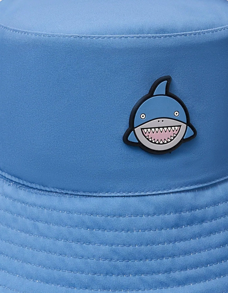 Kids Spike The Dinosaur Reversible Bucket Hat in Multicolour