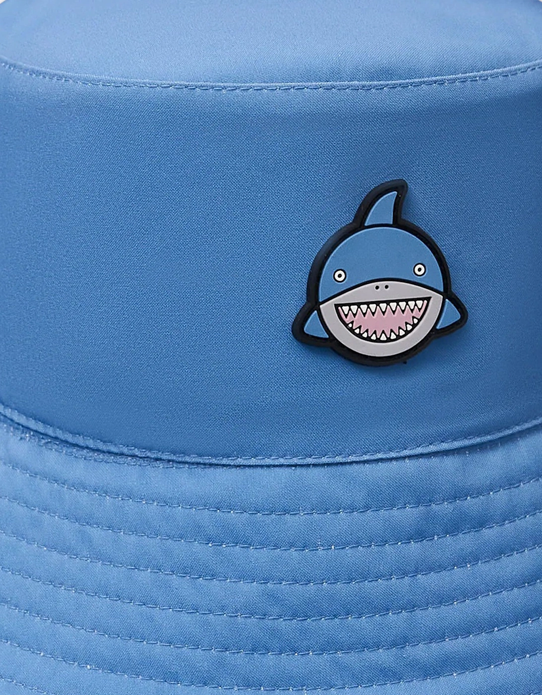 Kids Spike The Dinosaur Reversible Bucket Hat in Multicolour