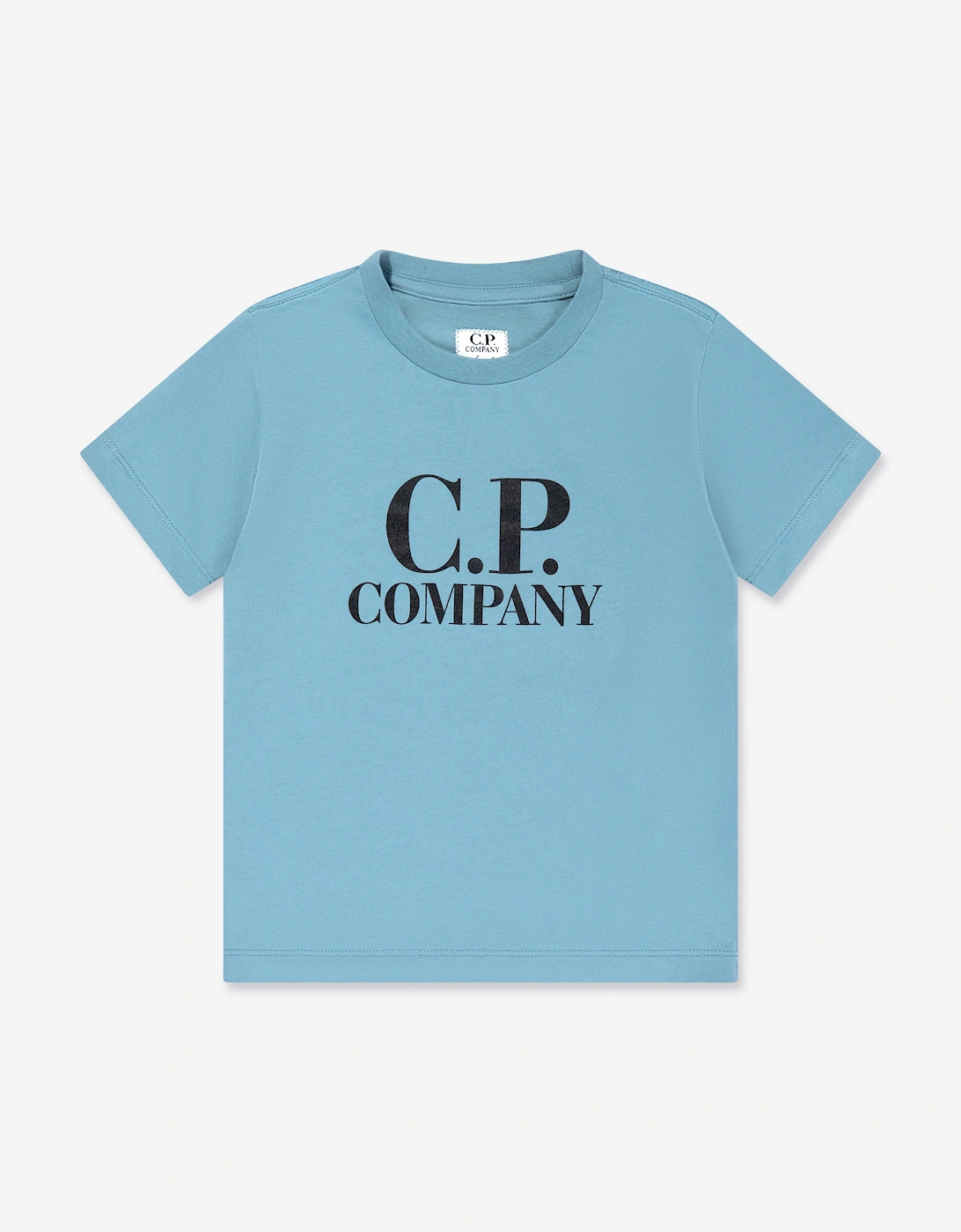 C.P. Company Boys Logo Back Goggle T-Shirt in Blue, 5 of 4