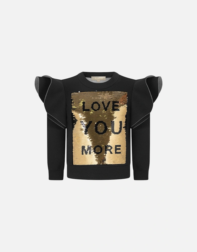 Girls Sequins Sweater