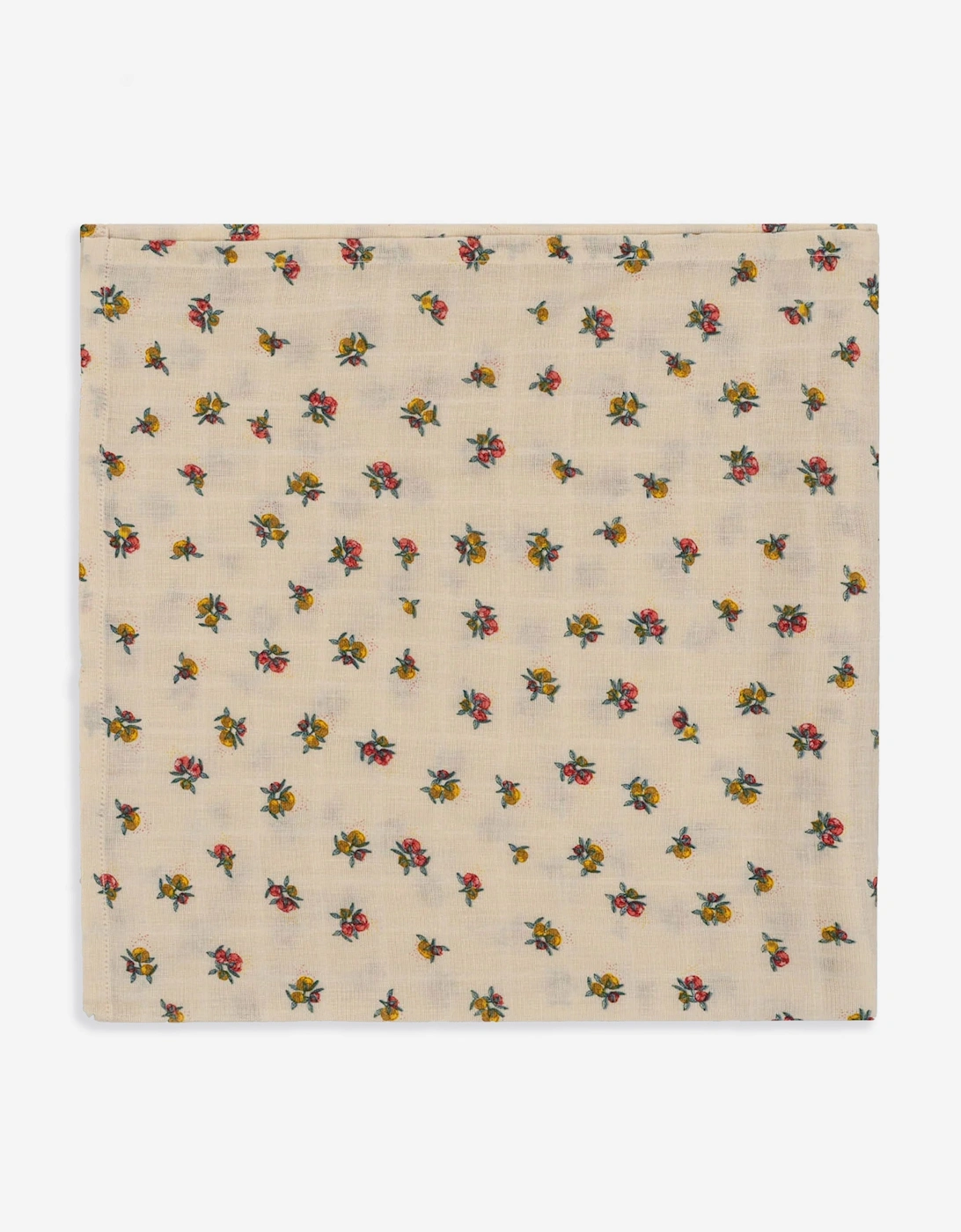 Konges Sløjd Baby Girls Peony Muslin Swaddle in Multicolour (115cm), 3 of 2