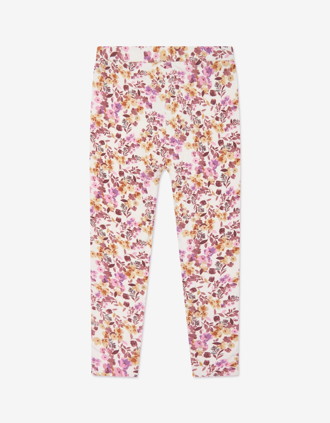Girls Reversible Leggings in Pink