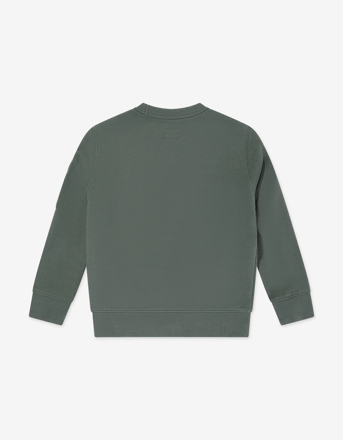 C.P. Company Boys Logo Sweatshirt in Grey