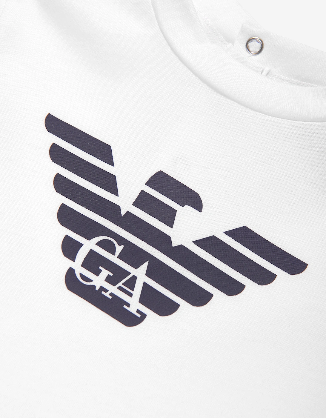 Baby Boys Logo T-Shirt in White