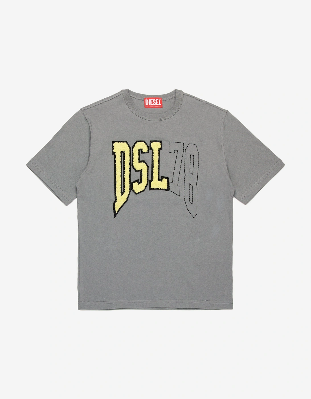 Boys Logo T-Shirt in Grey, 5 of 4