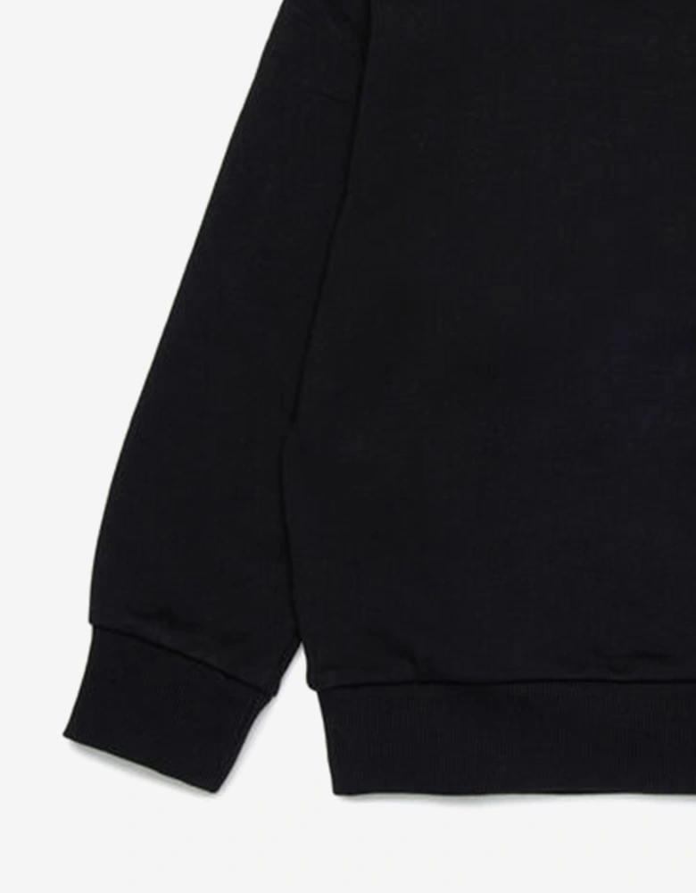Kids Logo Patch Sweatshirt in Black