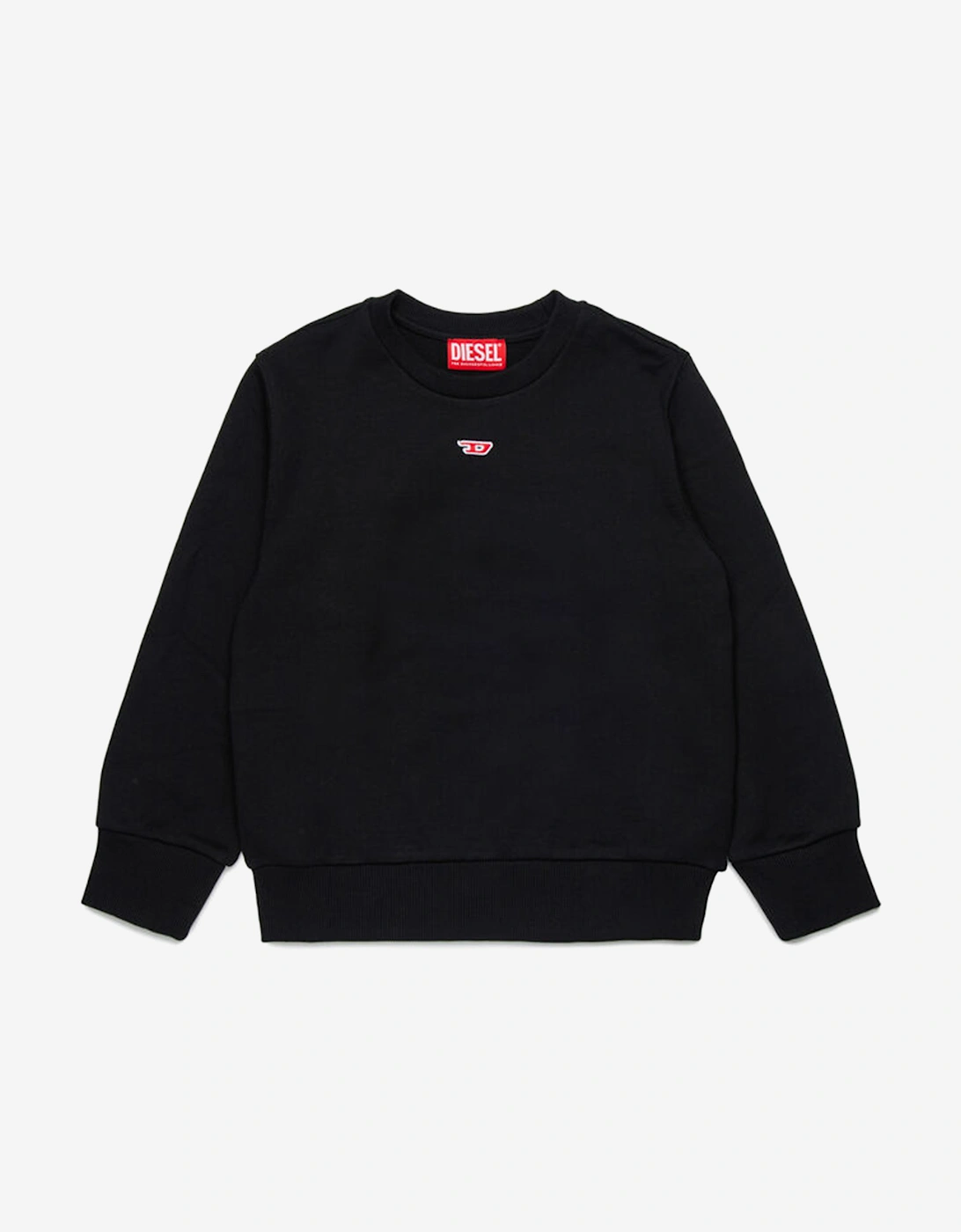 Kids Logo Patch Sweatshirt in Black, 5 of 4